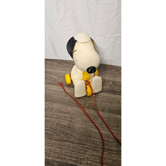 Vintage Snoopy and Woodstock Pull Toy -- ITEM #3361 - Picture 11 of 11